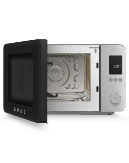 Mikrolaine-kombiahi smeg, 27 l, 2100/1000/900 w, matt must-foto2