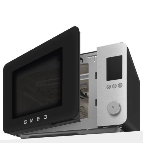 Mikrolaine-kombiahi smeg, 27 l, 2100/1000/900 w, matt must