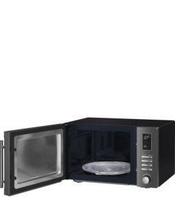 Mikrolaineahi smeg, 25 l, tumehall, 1000/900 w-foto2