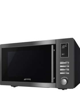 Mikrolaineahi smeg, 25 l, tumehall, 1000/900 w-foto3