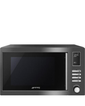 Mikrolaineahi smeg, 31 l, 1000/900 w, must