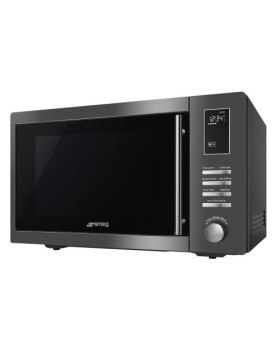 Mikrolaineahi smeg, 31 l, 1000/900 w, must-foto3