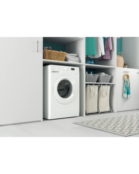 Pesumasin indesit, eestlaetav, 7kg, 1200 p/min, inverter, must luuk-foto3