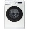 Pesumasin indesit, eestlaetav, 6 kg, 1200 p/min, must luuk