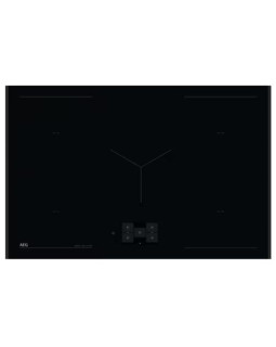 Pliidiplaat aeg, 5 x induktsioon, 80 cm, must, faasitud servad Pliidiplaat aeg, 5 x induktsioon, 80 cm, must, faasitud servad