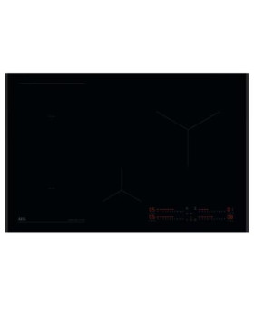 Pliidiplaat aeg, 5 x induktsioon, 80 cm, must, faasitud serv