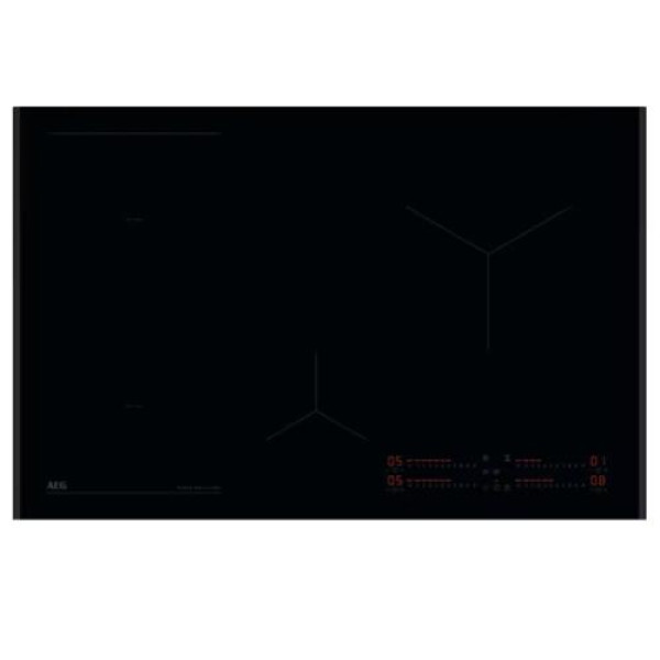 Pliidiplaat aeg, 5 x induktsioon, 80 cm, must, faasitud serv