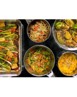 Pliidiplaat aeg, induktsioon, 80 cm, must, faasitud serv-foto3