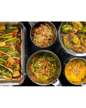 Pliidiplaat aeg, induktsioon, 80 cm, must, faasitud serv-foto3