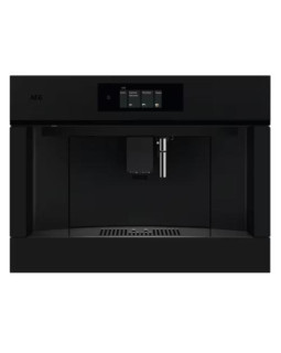 Espresso kohvimasin aeg, integreeritav, automaatne piimavahustaja, matt must