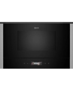 Mikrolaineahi neff, integreeritav, 21 l, 900 w, vasakule avanev uks, must/rv-teras