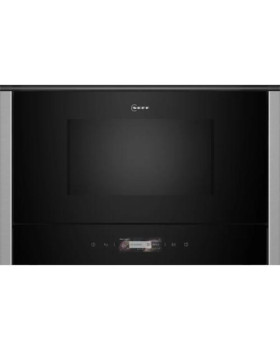 Mikrolaineahi neff, integreeritav, 21 l, 900 w, vasakule avanev uks, must/rv-teras