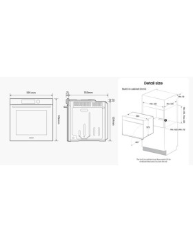 Ahi samsung, 76 l, a+, pürolüüs, bespoke, must-foto3