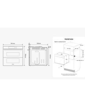 Ahi samsung, 76 l, a+, pürolüüs, must-foto7