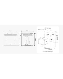 Ahi samsung, 76 l, a+, aurufunktsioon, dual cook flex, pürolüüs, must-foto5