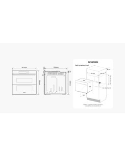 Ahi samsung, 76 l, a+, aurufunktsioon, pürolüüs/aurupuhastus, must-foto2