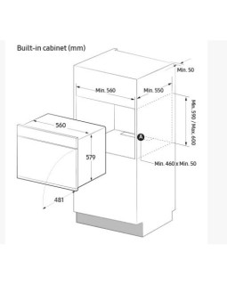 Ahi samsung, 76 l, a+, aurufunktsioon, pürolüüs, bespoke, beež-foto9