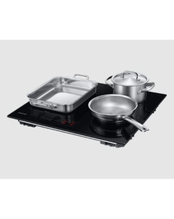 Pliidiplaat samsung, 4 x induktsioon, 60 cm, must, lõigatud servadega-foto5