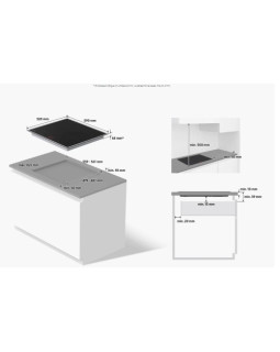 Pliidiplaat samsung, 4 x induktsioon, 60 cm, must, faasitud servadega-foto6