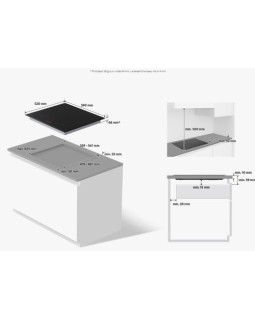 Pliidiplaat samsung, 4 x induktsioon, 60 cm, must, faasitud esiserv-foto6