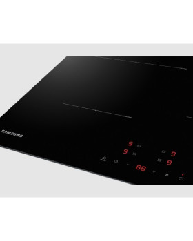 Pliidiplaat samsung, 4 x induktsioon, 60 cm, must, lõigatud servadega-foto3