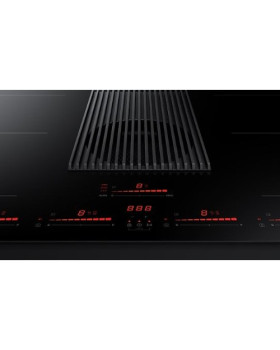 Õhupuhastiga pliidiplaat samsung, 80 cm, flex keeduala, keraamiline, must-foto5