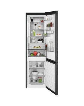 Külmik aeg, 201 cm, 244/94 l, 38 db, puutetundlik, frostfree, must rv teras-foto2