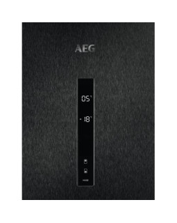 Külmik aeg, 201 cm, 244/94 l, 38 db, puutetundlik, frostfree, must rv teras-foto3