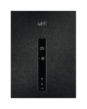 Külmik aeg, 201 cm, 244/94 l, 38 db, puutetundlik, frostfree, must rv teras-foto3