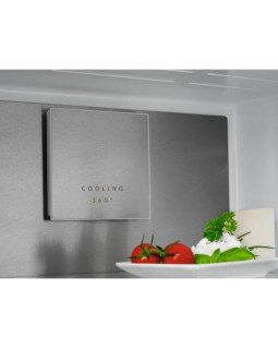 Külmik aeg, 201 cm, 244/94 l, 38 db, puutetundlik, frostfree, must rv teras-foto5