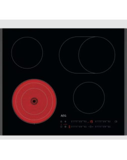 Pliidiplaat aeg, 4 x hilight, 60 cm, must, faasitud serv Pliidiplaat aeg, 4 x hilight, 60 cm, must, faasitud serv