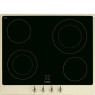 Pliidiplaat smeg colonial, 4 x hilight, 60 cm, must, raam kreem