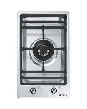 Pliidiplaat smeg, linea + classic, domino, 1 x gaas wok, 31 cm, rv teras