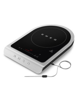 Lauapealne pliidiplaat smeg, 1x induktsioon, 2100w, must-foto5