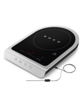 Lauapealne pliidiplaat smeg, 1x induktsioon, 2100w, must-foto5