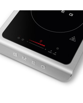 Lauapealne pliidiplaat smeg, 1x induktsioon, 2100w, smaragdroheline-foto5