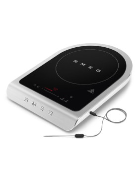 Lauapealne pliidiplaat smeg, 1x induktsioon, 2100w, valge-foto6