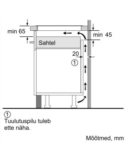 Pliidiplaat bosch, 4 x induktsioon, 60 cm, must-foto4