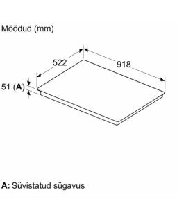 Pliidiplaat bosch, 5 x induktsioon, 90 cm, must, faasitud esiserv-foto5