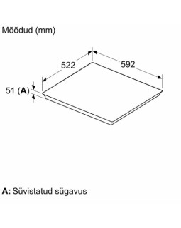 Pliidiplaat bosch, 4 x induktsioon, 60 cm, faasitud serv, must-foto5