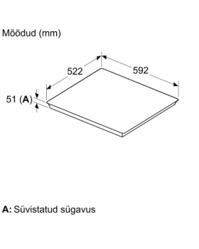 Pliidiplaat bosch, 4 x induktsioon, 60 cm, faasitud serv, must-foto5
