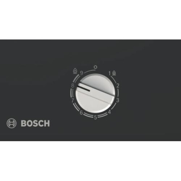 Pliidiplaat bosch, 1 x wok gaas, domino, 30 cm, must, rv raam ja faasitud serv