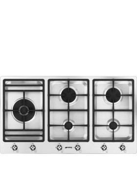 Pliidiplaat smeg classic, 5 x gaas, 90 cm, rv teras