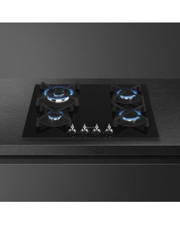 Pliidiplaat smeg classic, 4 x gaas, 60 cm, must-foto3