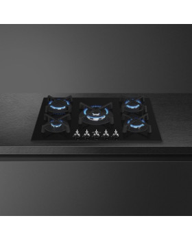 Pliidiplaat smeg classic, 5 x gaas, 72 cm, must-foto3