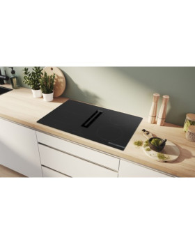 Õhupuhastiga pliidiplaat bosch, 4 x induktsioon, 80 cm, 595 m3/h, 69 db, lõigatud serv, must-foto2
