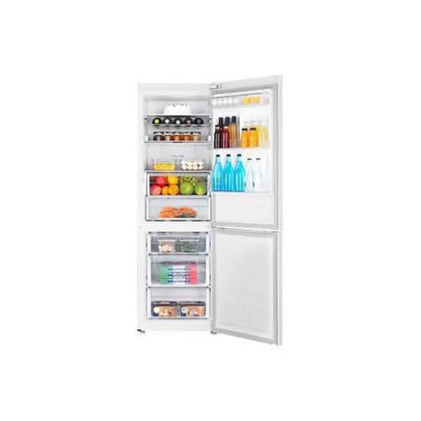 Külmik samsung, 185 cm, 231/108 l, 37 db, puutetundlik juhtimine, nofrost, valge