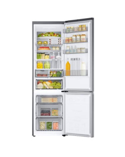 Külmik samsung, 203 cm, 273/114 l, 29 db, no frost elektrooniline juhtimine, hõbedane-foto4