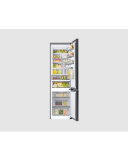 Külmik samsung, 203 cm, 273/114 l, 35 db, elektrooniline juhtimine, nofrost, must matt-foto3