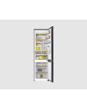 Külmik samsung, 203 cm, 273/114 l, 35 db, elektrooniline juhtimine, nofrost, must matt-foto3